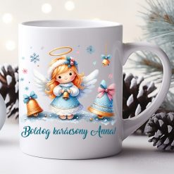 Egyedi karácsonyi bögre névvel
